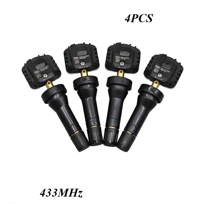 

4PCS New TPMS Tire Pressure Sensor 3601010-MK02 For Changan CS55 PLUS CS75 PLUS Oushang X5 X7 PLUS Z6 UNI-V 433MHz