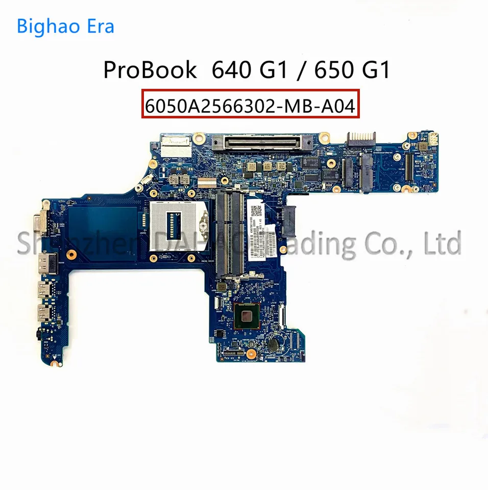 

For HP ProBook 640 G1 650 G1 Laptop Motherboard HM86 Chipset 6050A2566302-MB-A04 744007-001 744016-001 744009-001 100% Full Test