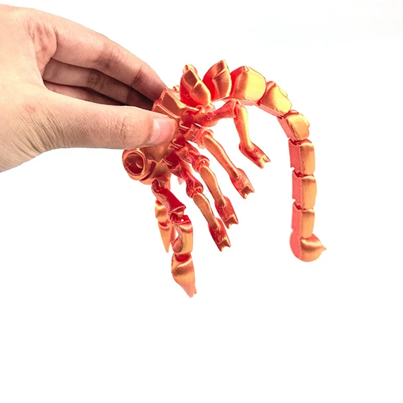 3D Printing Animal Scorpion Tail Limbs Movable Joints Decorations Ornaments for Desktop Decoration  home accessories