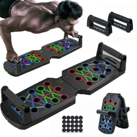 Heavy Duty Push-up Board Folding Push-ups Training Support Muscle Shaper Portable Fitness Equipment For Home Gym