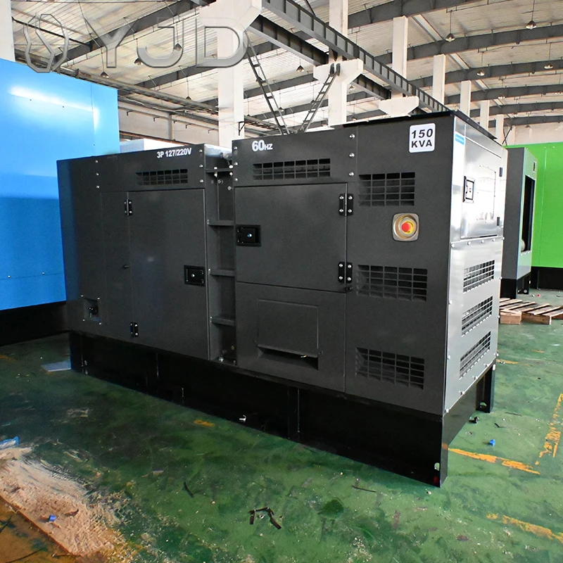 150kva 60HZ 120KW diesel Generator Cums Engine for Home Use Silent Type