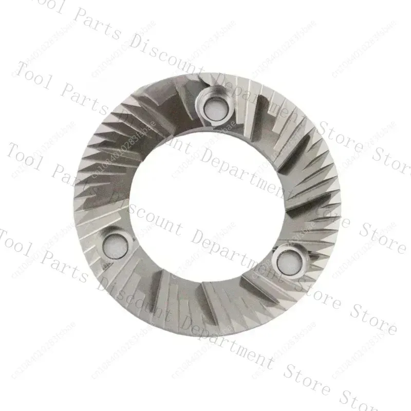 64Mm Coffee Bean Stainless Steel Accessories Flat Knife Grinding Disc (2Pcs Counterclockwise Tooth Pattern)