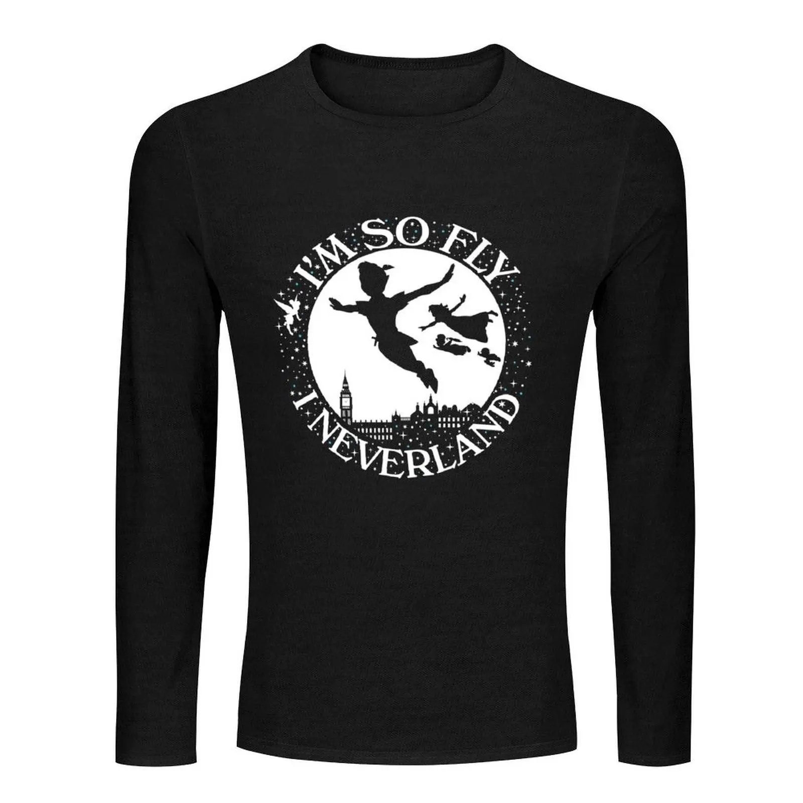 I'M SO FLY I NEVERLAND Long T-Shirt anime clothes anime Aesthetic clothing quick-drying t-shirt men t shirts