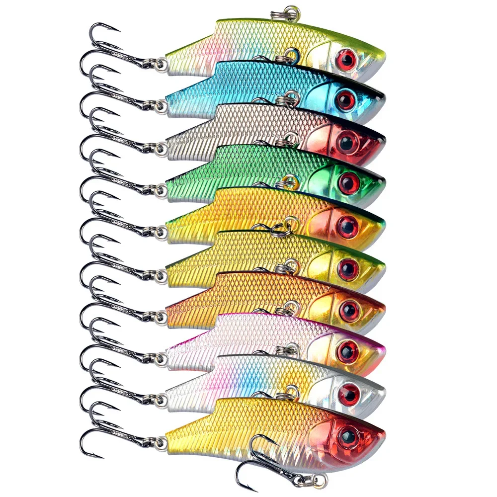 Fishing Lure Slow Sinking/Sinking VIB Lipless Lures Hard Baits Crankbait Jointed Fish Wobblers Universal Beam-shaking Fish Lures