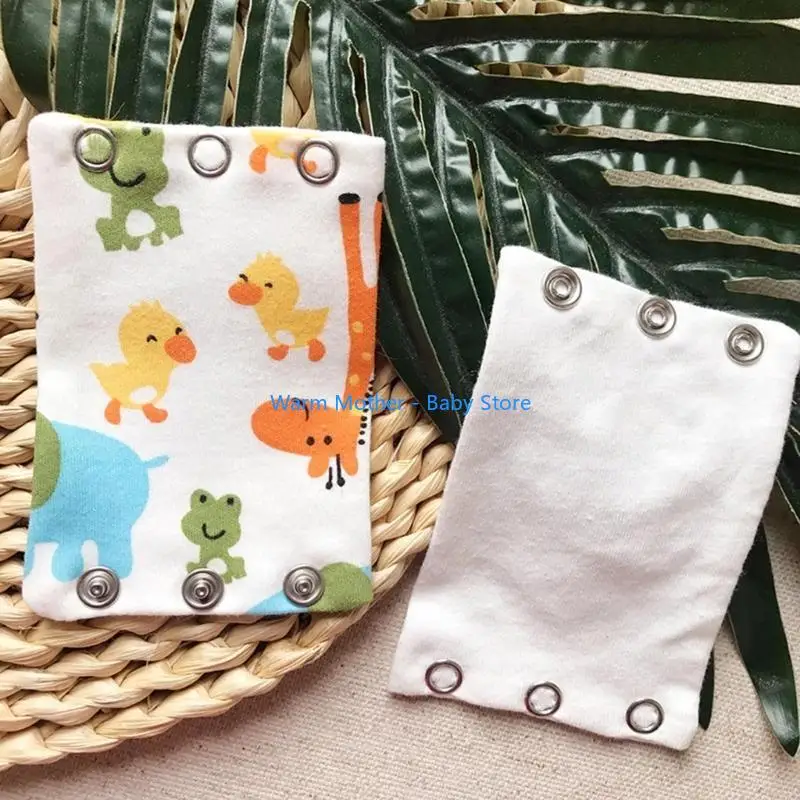 Przedłużacze chłopięce dziewczęce body kombinezon pieluszka Romper wydłużają folię przedłużającą 57QE