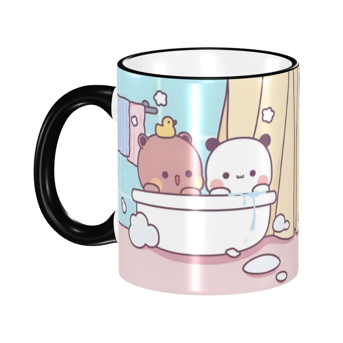 

Custom B-Bubus D-Dudus Bear And Panda Mugs DIY Kawaii Cartoon Ceramic Tea Milk Coffee Cups