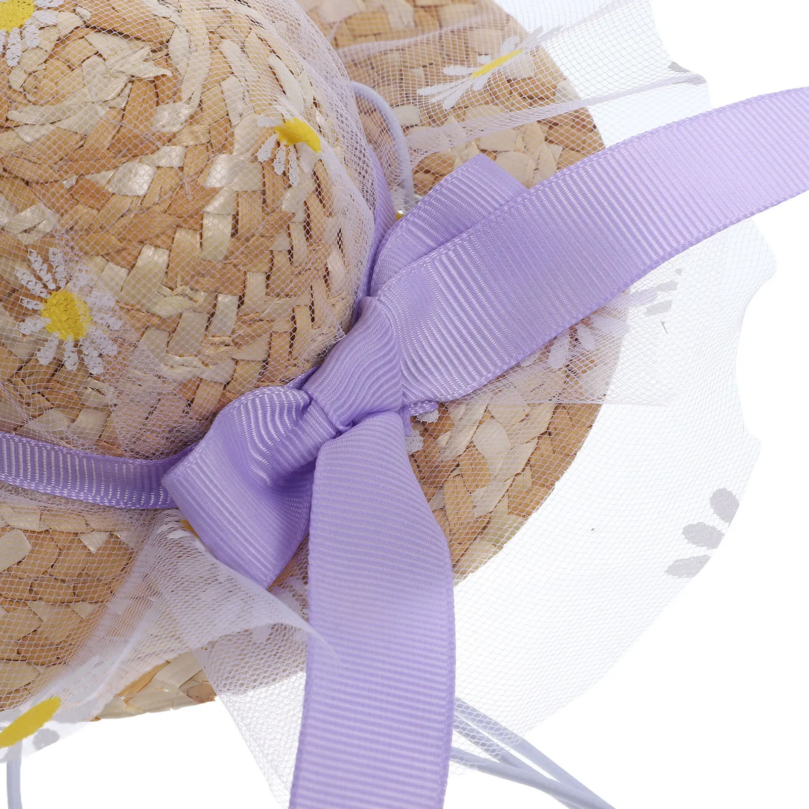 

Pet Birthday Hat Adjustable Straw Hat For Small Dogs Cats Sun Protection Outdoor Party Photo Prop Cosplay Accessory