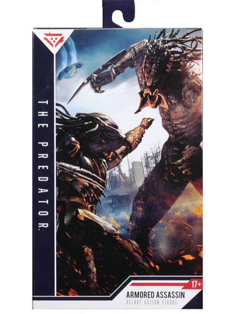 In Stock Predator 2018 Armored Assassin 12 Inch Articulated Collectible Action Figure With Interchangeable Parts For Movie Fans