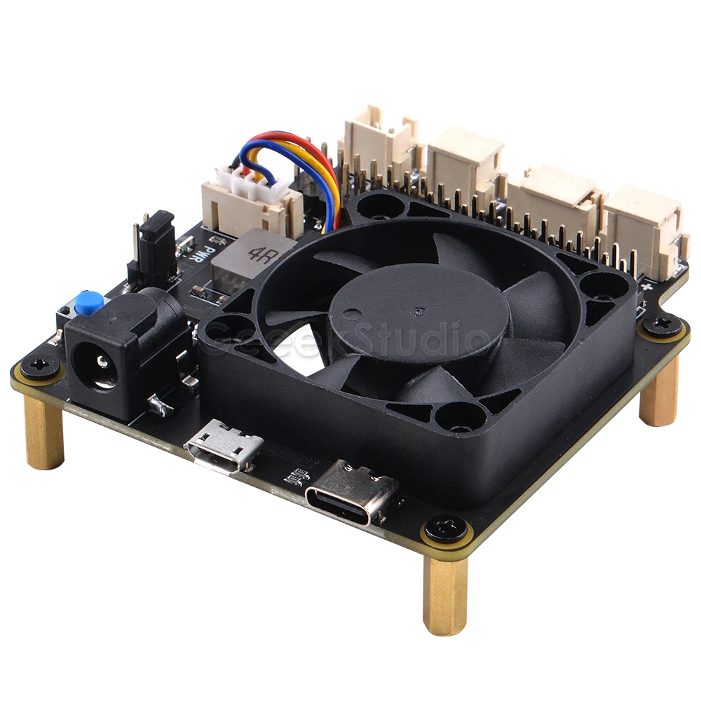 X735 Power Management Board with PWM Fan Safe Shutdown for Raspberry Pi 4B/3B+/3B/2B