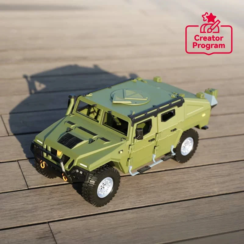 Original brand new Cat paw Armored vehicle dedicated model vehicle ZH041 for Bambu lab 3D printing model dedicated components