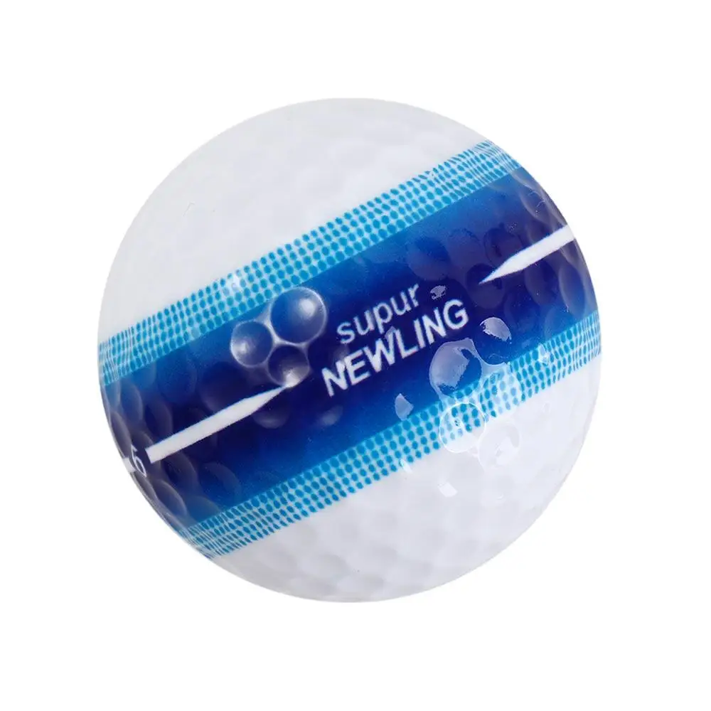 

360 ° Aiming Golf Balls Three Layer Purple Golf Three Layer Ball Green Sky Blue Super Long Distance Golf Ball