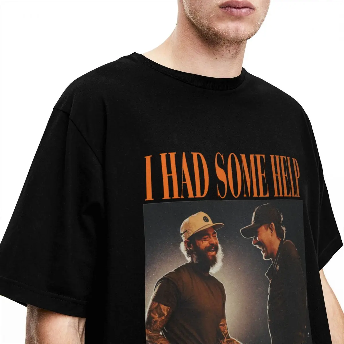 I Had Some Help Posty And Morgan Men Women's T Shirts Wallen And Malone It Takes Two Accessories Funny Tee Shirt T-Shirt