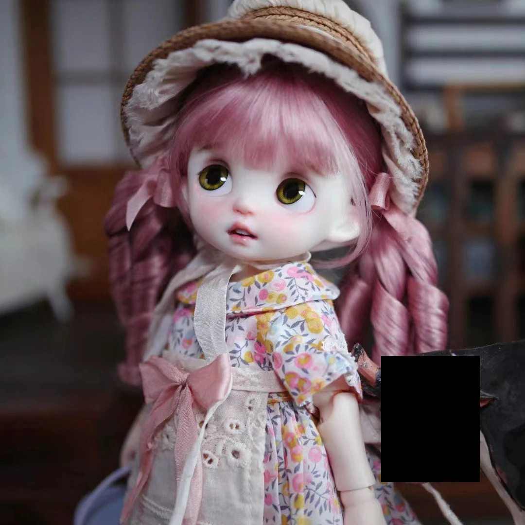 New 1/6 BJD Doll No Makeup Resin Material Lovely Smile Doll No Makeup Doll Toys Gifts