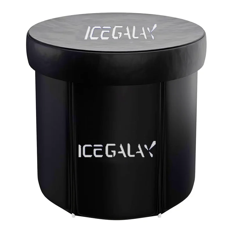 

Athlete Recovery Outdoor Use Portable Folding Inflatable Bathtub Cold Ice Tub with Lid Cold Plunge Chiller