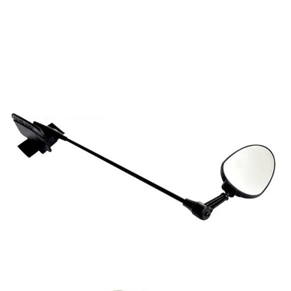 

Bike Mirror 360 Degree Adjustable Super Clear Reflection No Added Weight Easy Install for Cycling Riding Protection