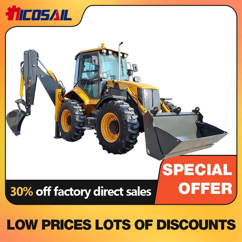 

Original quality, low-priced backhoe loader with hydraulic hammer for sale at an affordable price