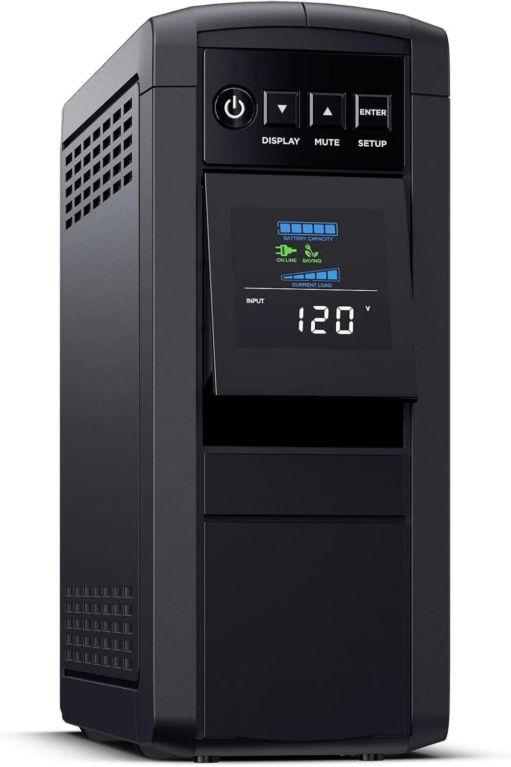 CP1500PFCRM2U PFC Sinewave UPS System, 1500VA/1000W, 8 Outlets, AVR, Short Depth 2U Rackmount