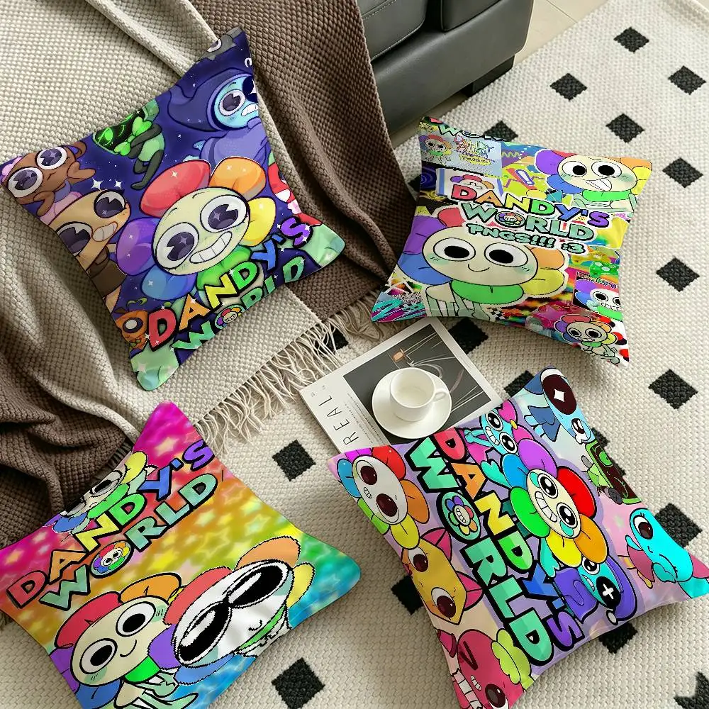 Game D-Dandy's W-World Dandy Astro   pillow cover sofa cushion cover home room decoration children gift