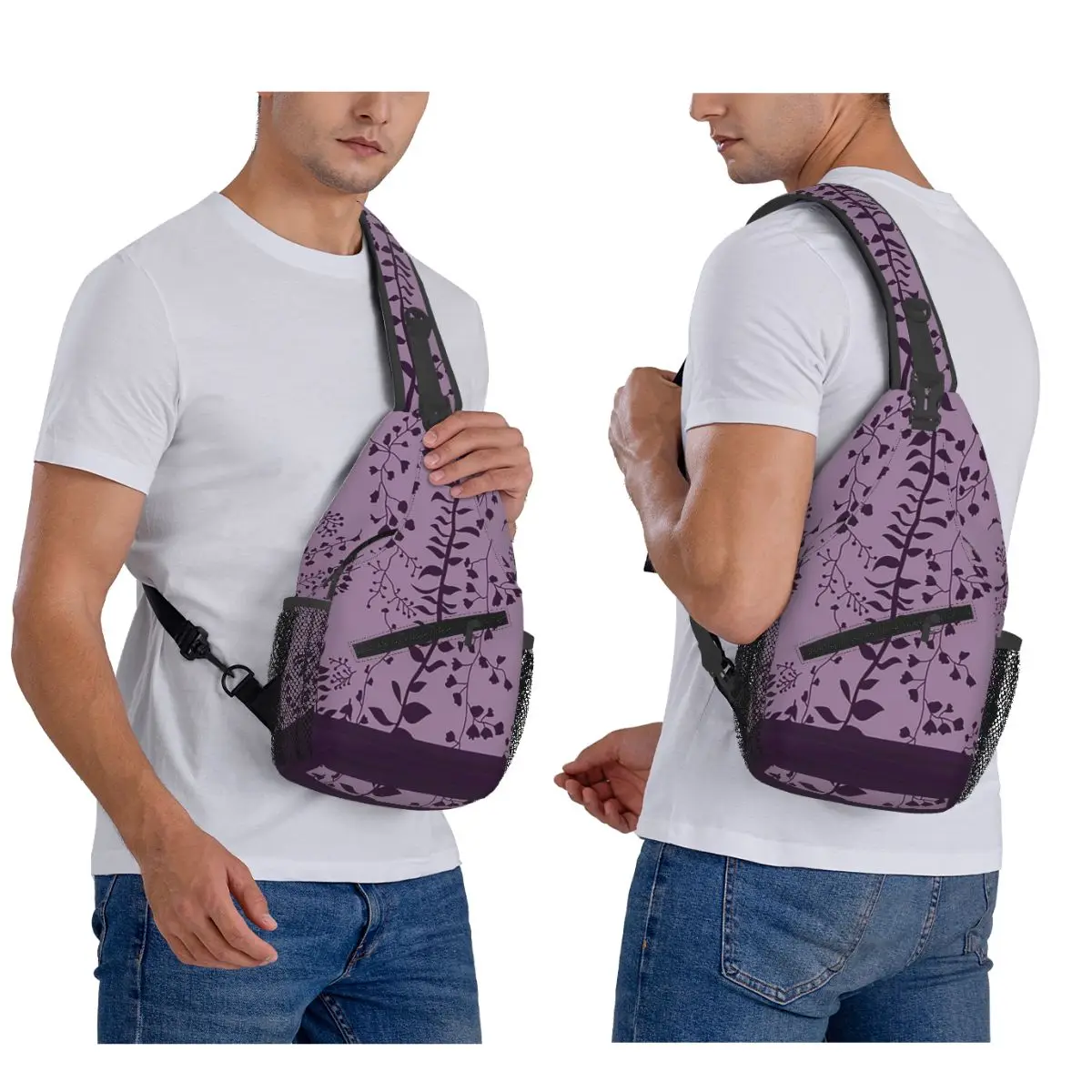 

Bella Swan's Comforter Set-Version 2 Twilight Saga Fanart Chest Bag Men Sling Crossbody Backpack Chest Bag Daypack Shoulder Bag