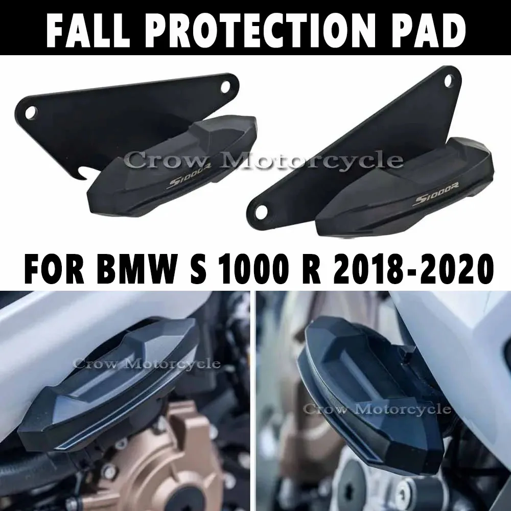 Motorcycle Accessory Frame Sliders Protector Guard Anti-Fall Glue Falling Protection Pads Set For BMW S1000R S 1000 R 2018-2020