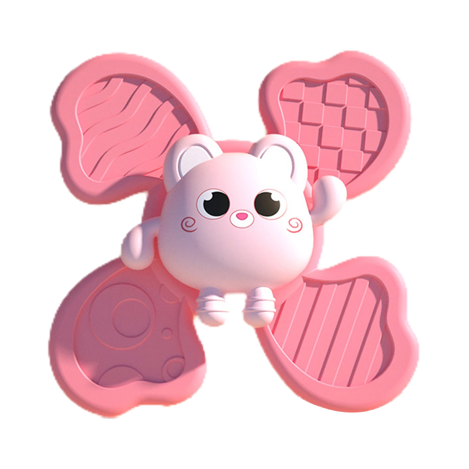 Cartoon Baby Fidget Spinner With Suction Cup Rotating Fingertip Gyro Puzzle Toy