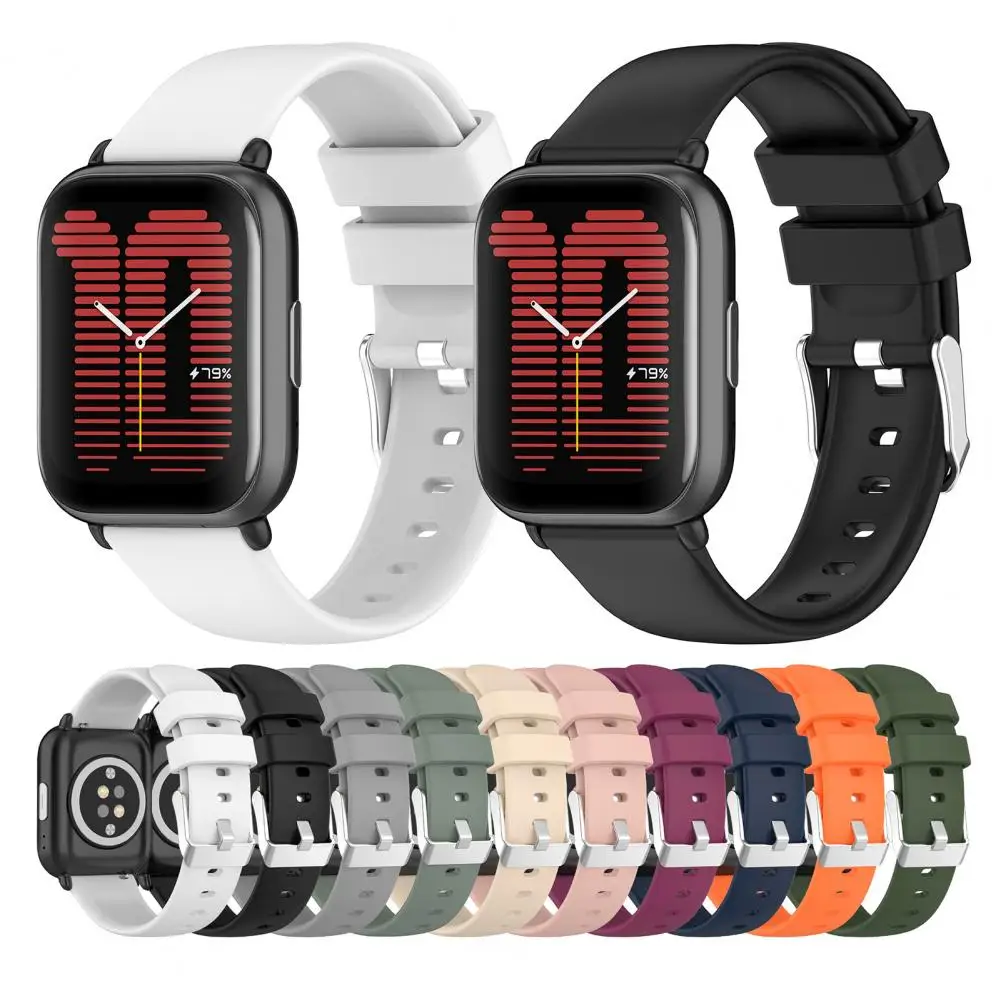 Silicone Watch Strap Adjustable Smartwatch Belt Watchband Quick Release Smart Watch Bands for Huawei GTS4 Mini