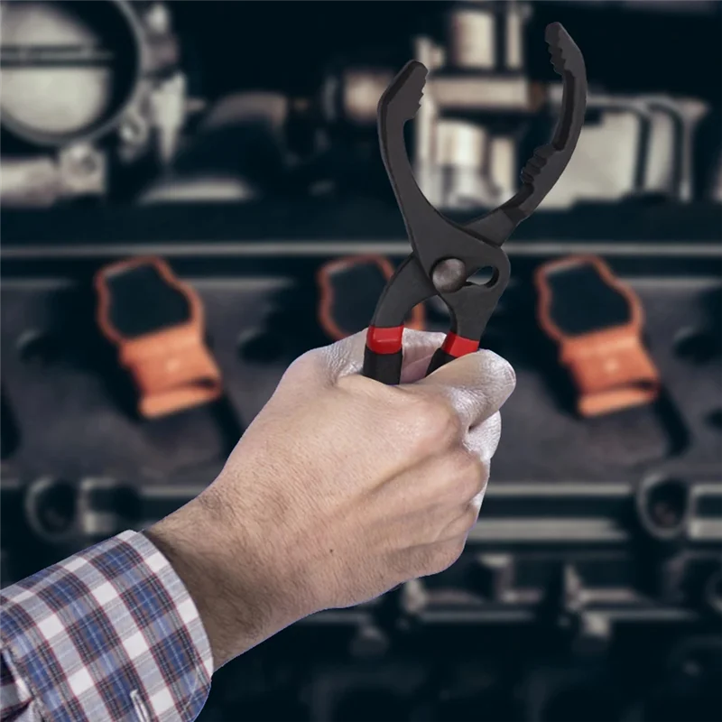 

ABKO-Car Oil Filter Pliers Clamp Type Wrench Oil Filter Remove Disassembly Tool Filter Wrench