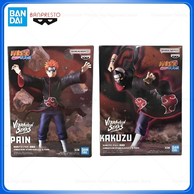 Bandai en Stock Banpresto Vibration étoiles Anime Naruto Shippuden Pain Kakuzu figurines d'action modèle Collections jouets cadeau DT