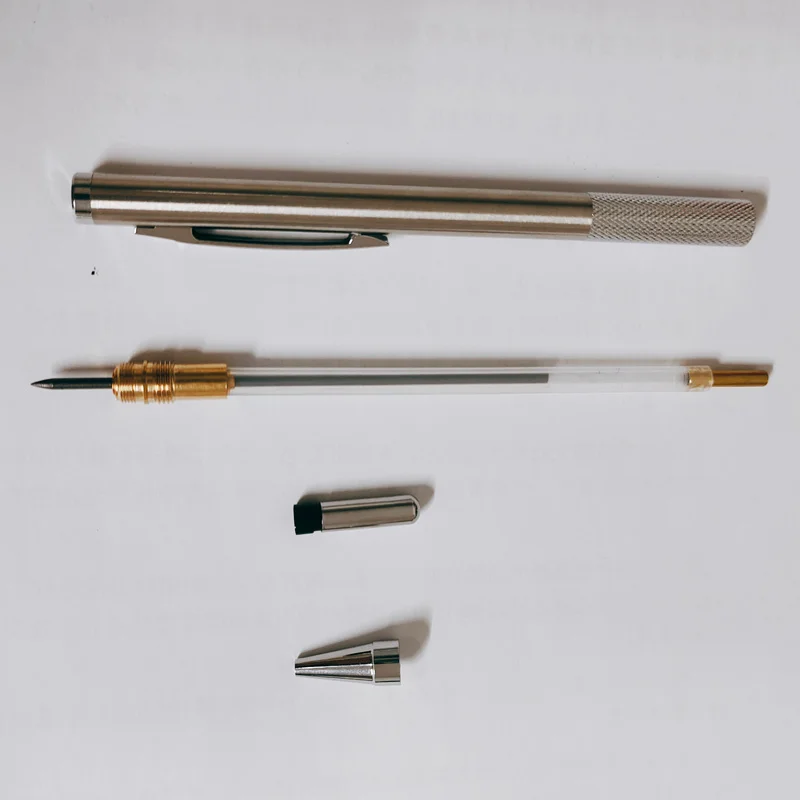 2.0 Mm Mechanical Pencil Full Metal Automatic 2mm Color Pen School Black Lead 12 Color Refill For Painting Engineering Drawing