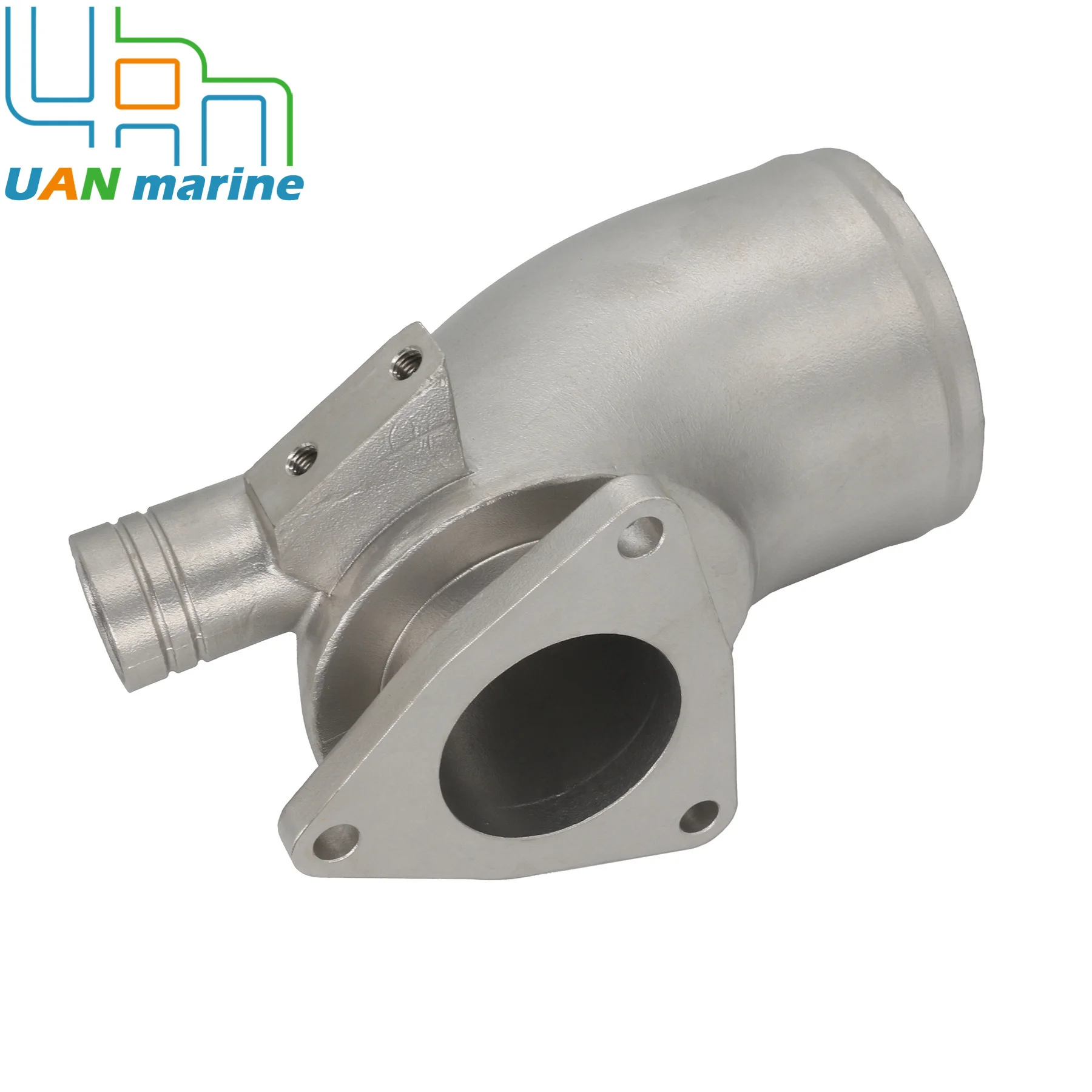 119181-13500 Stainless Steel Exhaust Mixing Elbow Compatible with Yanmar Inboard 4LH-STE 4LH-DTE Motors SED 3092401