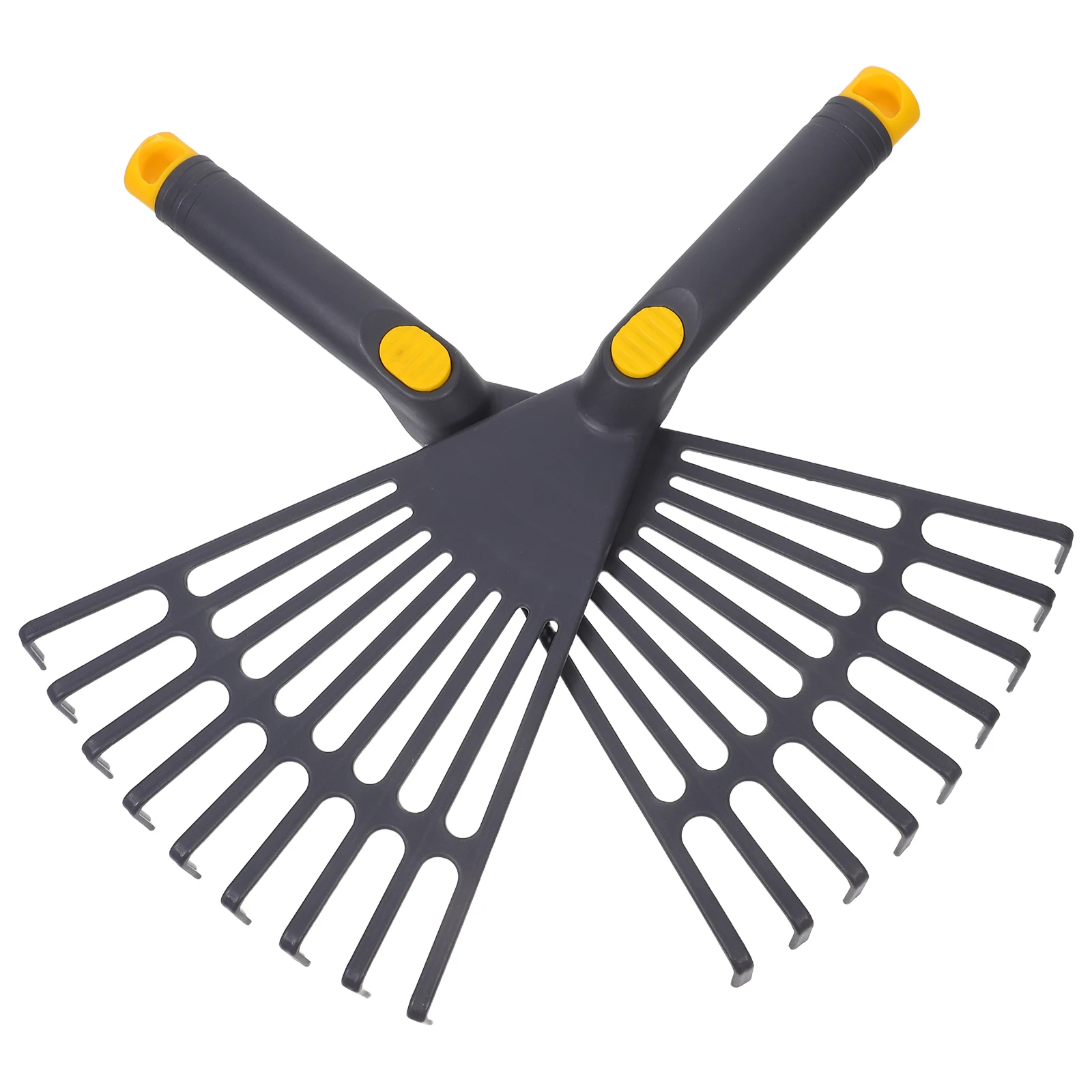

2 Pcs Garden Leaf Pick up Claws Sweeper Plastic Lightweight Landscape