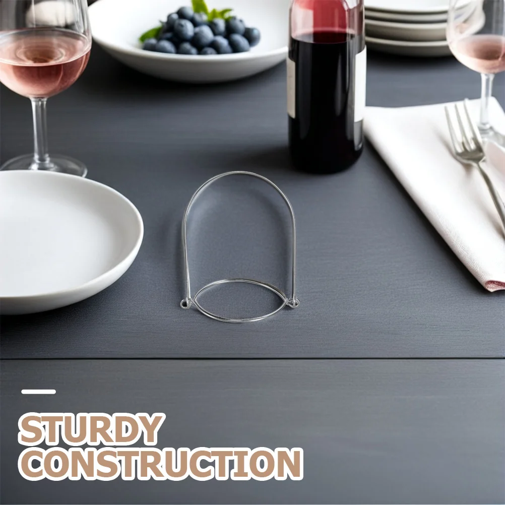 

4pcs Mason Jar Handle Hangers Stainless Steel Wire For Wide Regular Mouth Jars Kitchen Storage Canning Organization Glass Jar