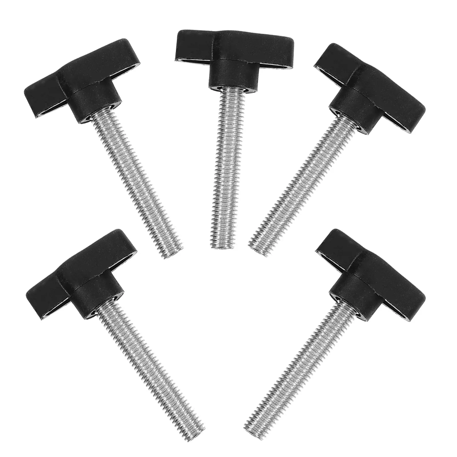 

5Pcs Thread Thumb Screws M8x40 Plastic Knob Fasteners for Machine Easy Assembly No Wrench Needed Compact Size Thumb Screw