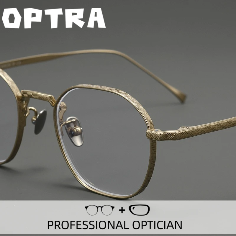 

OPTRA Fashion Ultralight Anti Blue Light Eyeglasses Reading Glasses High-End Private Customization Prescription Optical Eyewear