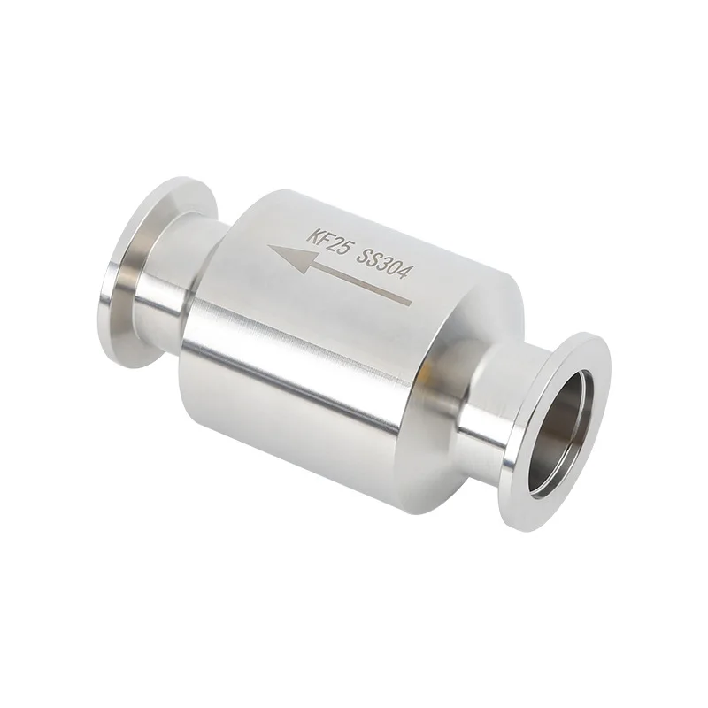 304 Stainless Steel Vacuum Check Valve KF Check Valve Exhaust , Vacuum Pump