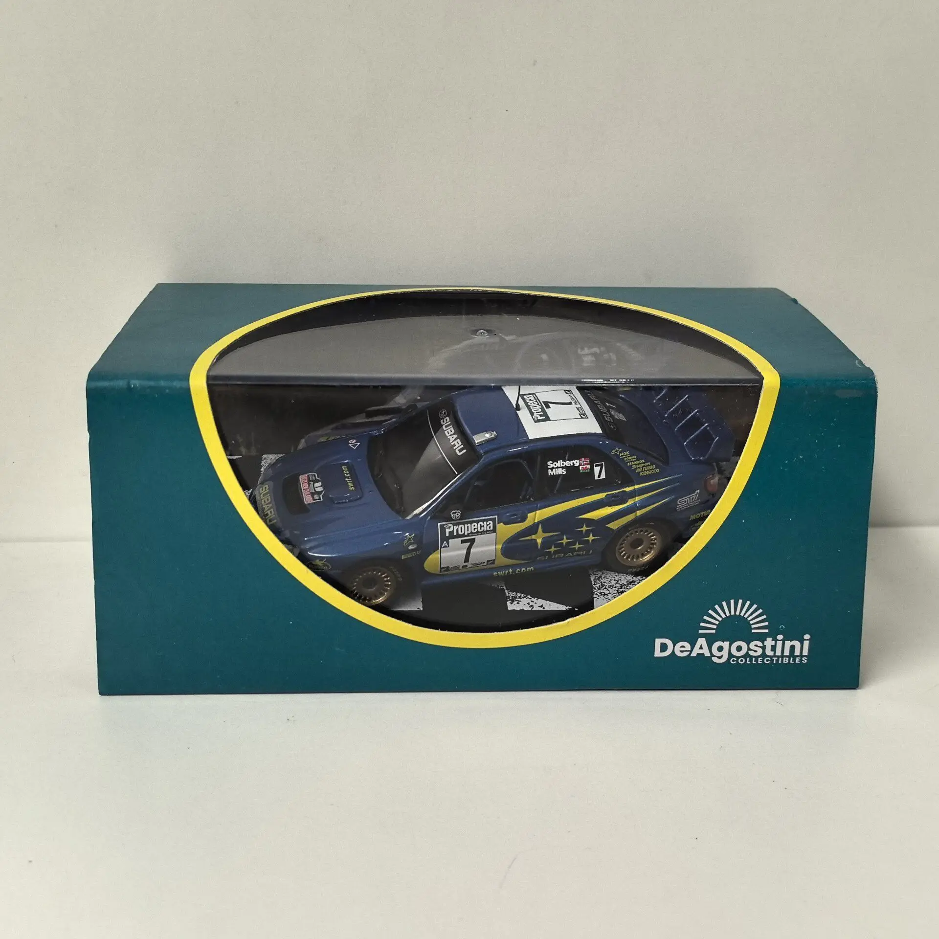 modelo-a-escala-1-43-de-la-impreza-de-la-dea--modelo-de-coche-de-carreras-de-aleacion-7-wrc-2003-t4