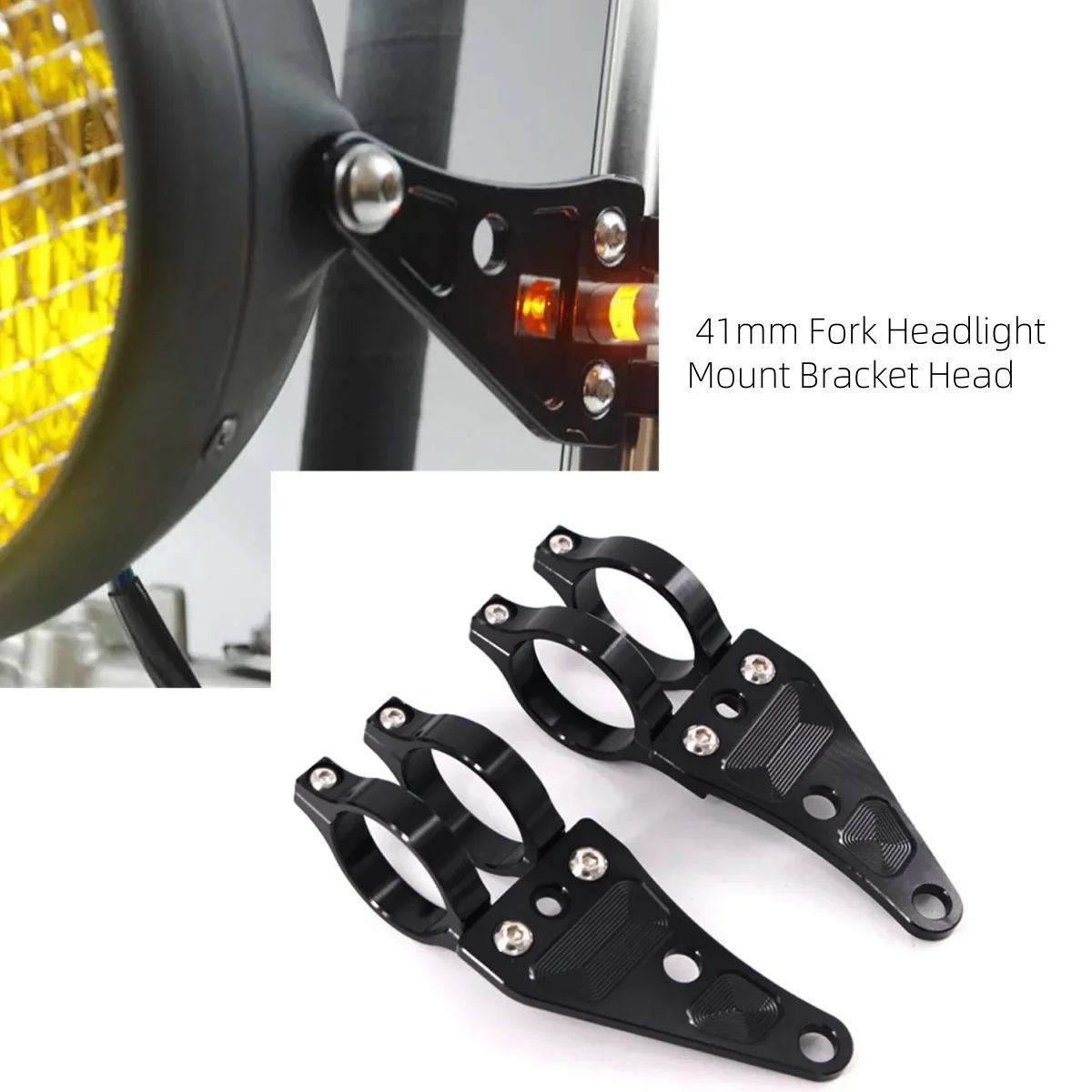 

Для мотоцикла 41 мм вилка кронштейн для крепления фар держатель фары алюминиевые аксессуары для мотоциклов