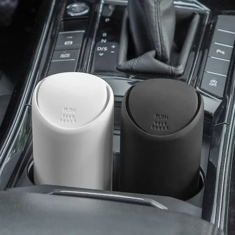 Auto Car Garbage Can Car Trash Can Silicone Garbage Dust Case Holder Rubbish Bin Auto Organizer Storage Box Car Accessory