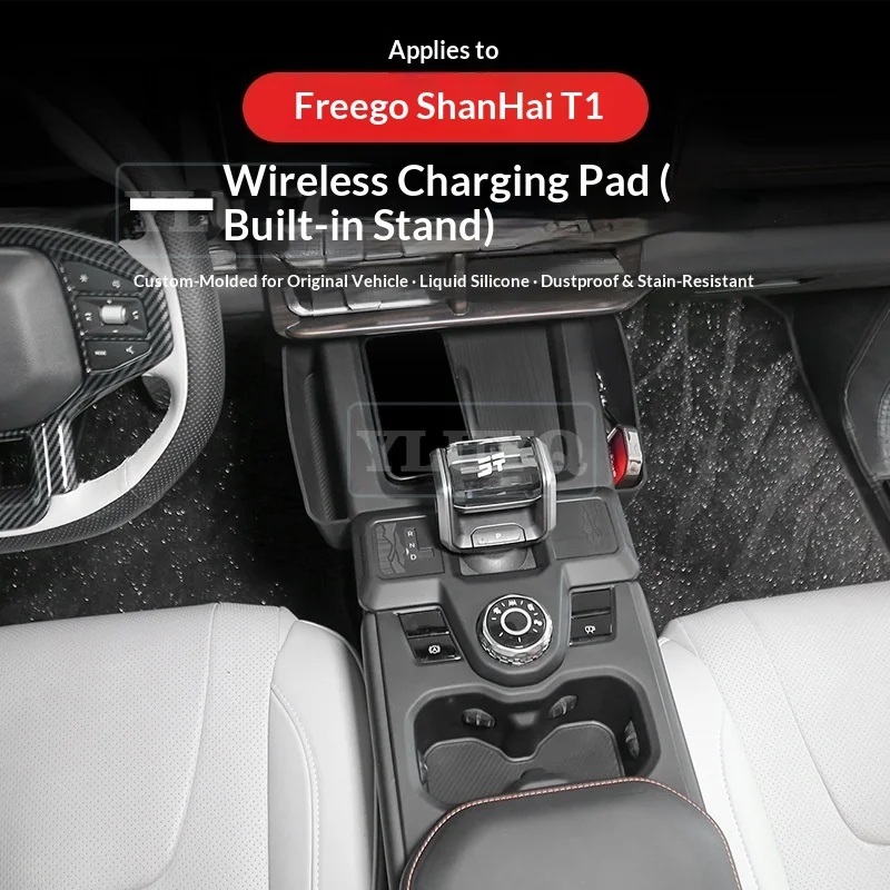 

FOR Jetour Shanhai T1 Voyager Console Silicone Mat, Custom Panel Decorative Sticker, Anti-Slip Accessory, Interior Trim