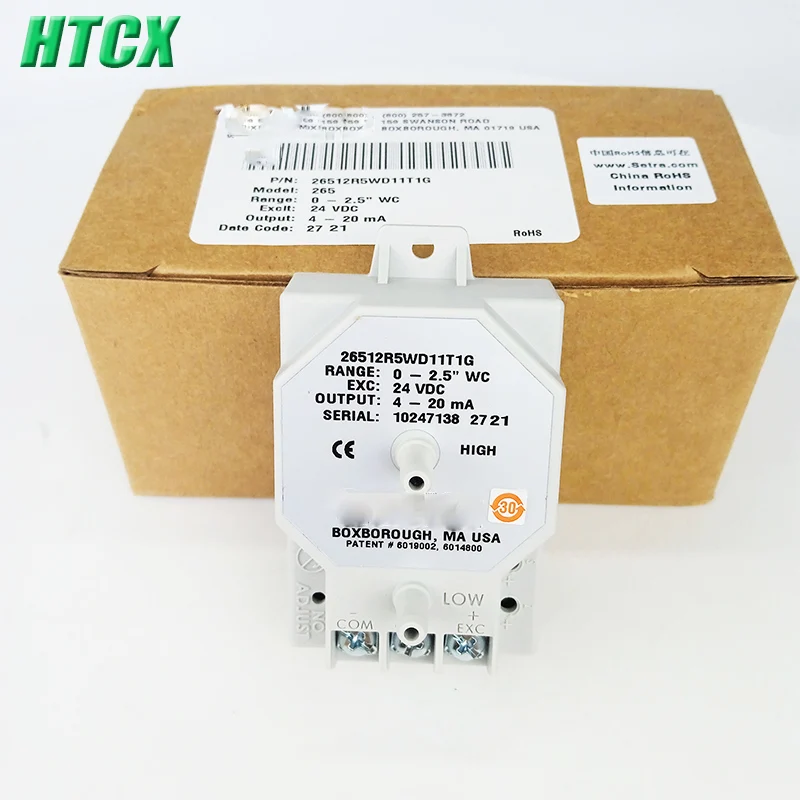 

New 265 Series HVAC Air Pressure Differential Sensor 26512R5WD11T1G Micro Pressure Differential