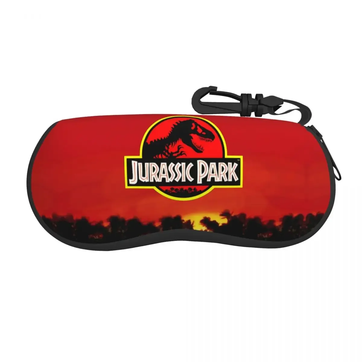 Dinsaur Jurassic Park Eyeglass Glasses Case Women Men Soft Sci Fi Fantasy Movie Film Sunglasses Protective Box