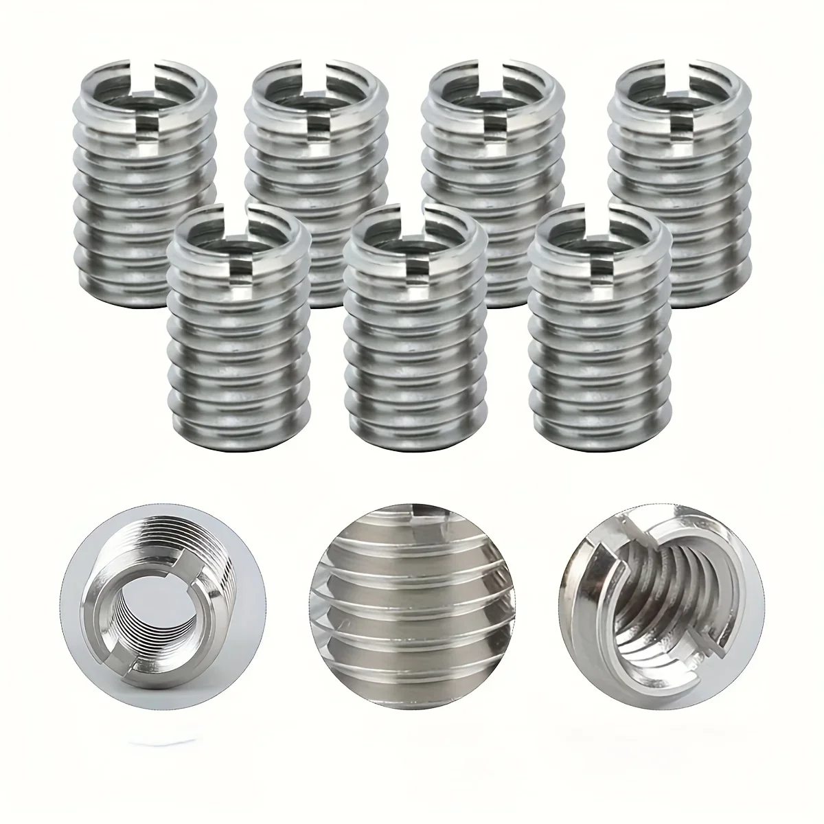 ‌12PCs Zinc Plated Brass/Plastic M6x32mm Knob Screw Set w/Partially Threaded Hex Nuts - Clamp Knob for Machinery & Equipment‌
