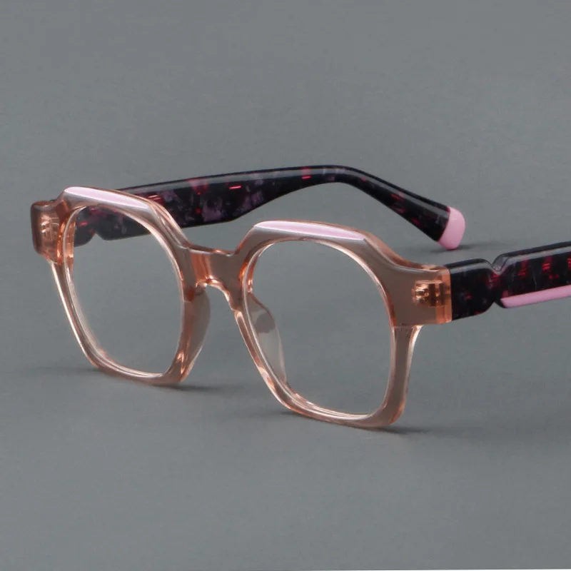 

Retro Eyeglasses Women Trend Butterfly Acetate Frame Myopic Optical Reading Glasses Frames AC Lens Sheet Spectacles Man