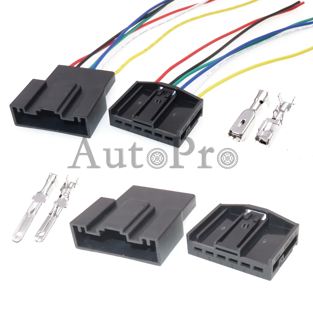 1 Set 6 Loch Auto Zigarette Leichter Unsealed Sockel Auto Elektrische Schwanz Lampe Draht Stecker 6984754-01