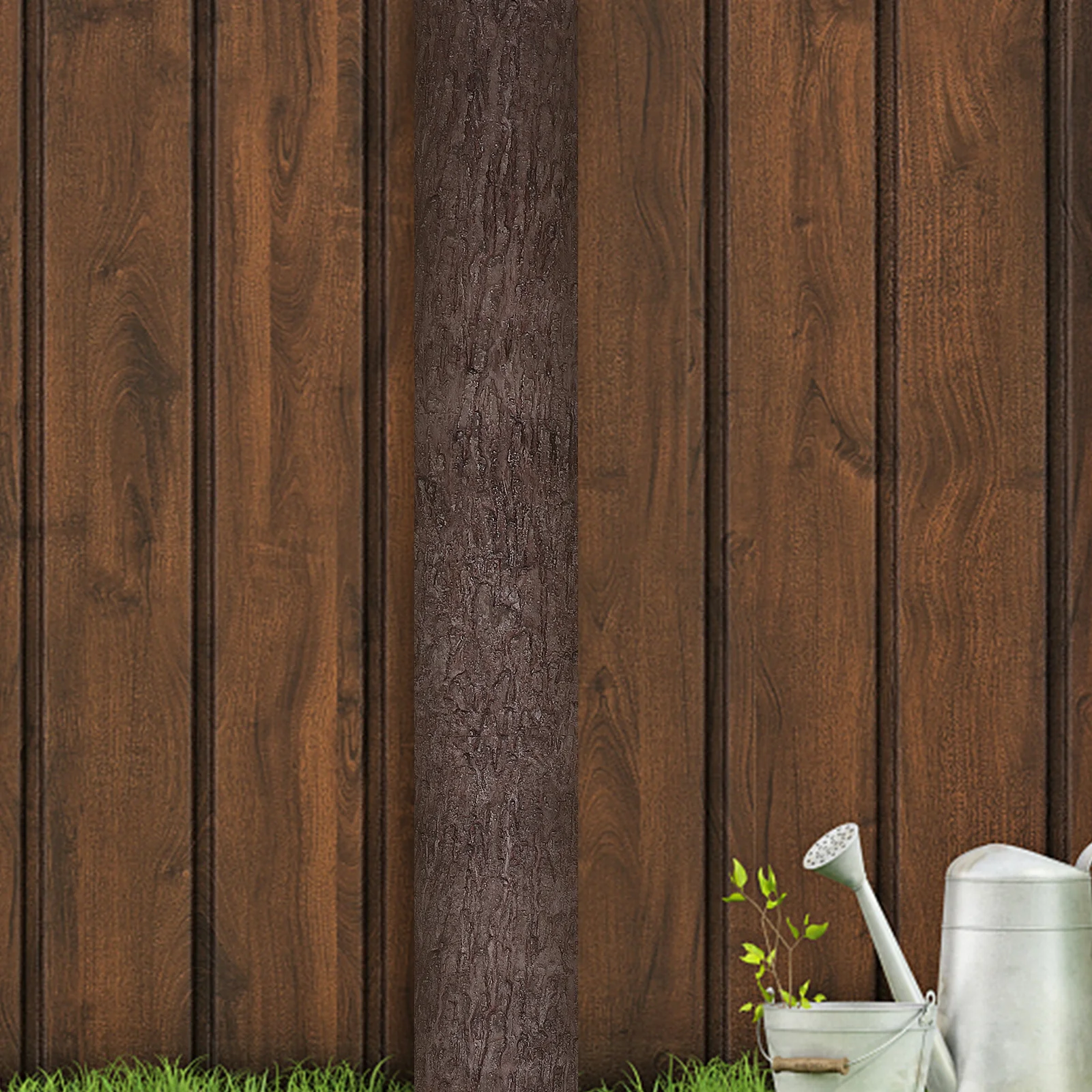 

Realistic Artificial Tree Bark Decor Flexible Cuttable Simulation Wrap for Columns Walls Floors Indoor Outdoor Pipe Decoration