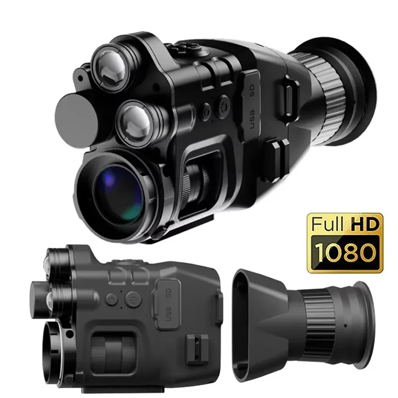 Digital Night Vision 850nm/940nm Double Infrard Sight Camera Crosshair Reticle Aiming Clip -on Night Vision Riflescope