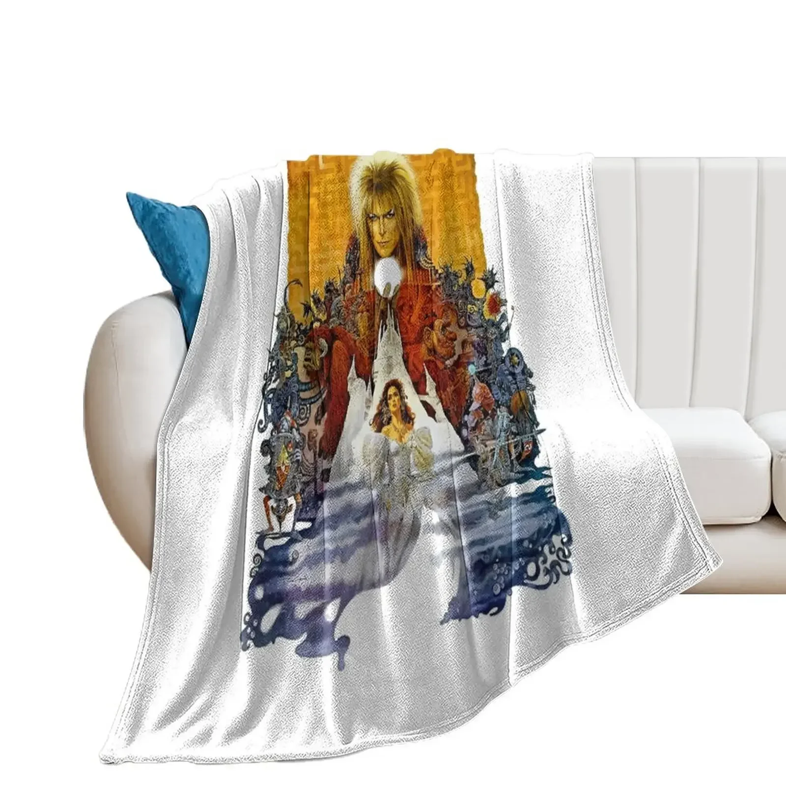 The Realm of the Goblin King Throw Blanket Baby christmas decoration Bed linens Blankets