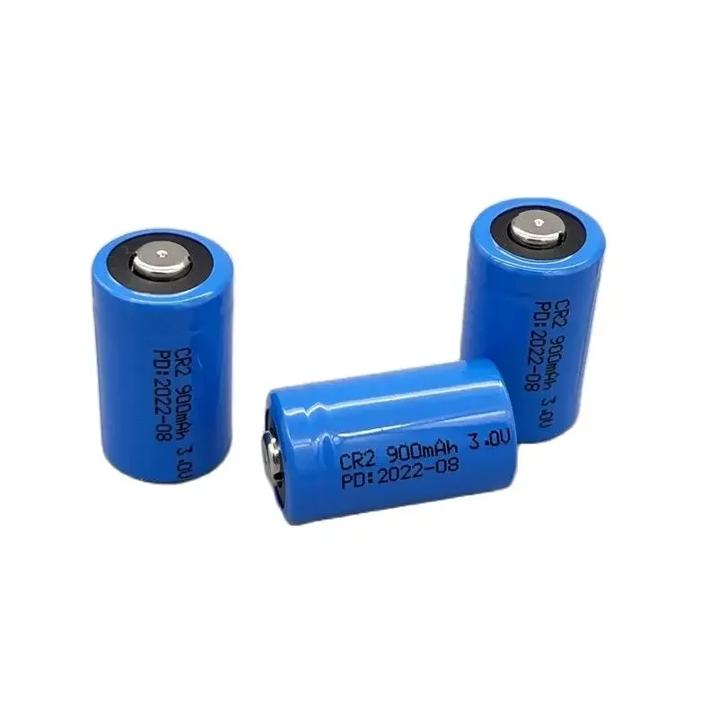 2 Pçs/lote CR2 900mAh 3.0V Câmeras Bateria de Lítio