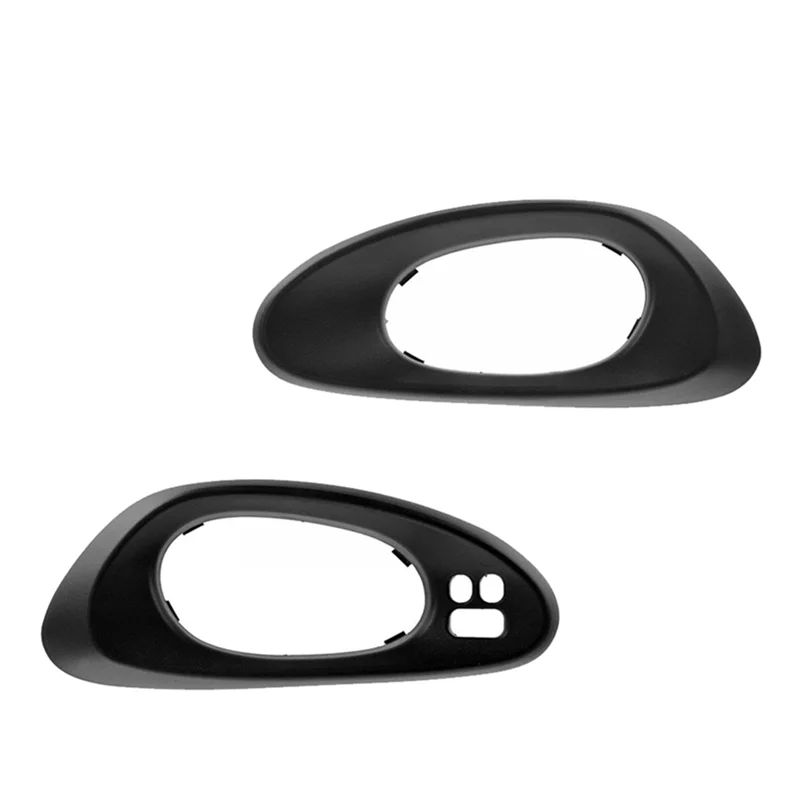 

1Pair Black Front Inner Door Handle Bezel Trim 25894591 25894592 For Trailblazer 2002-2009 12457837 25894590 Parts