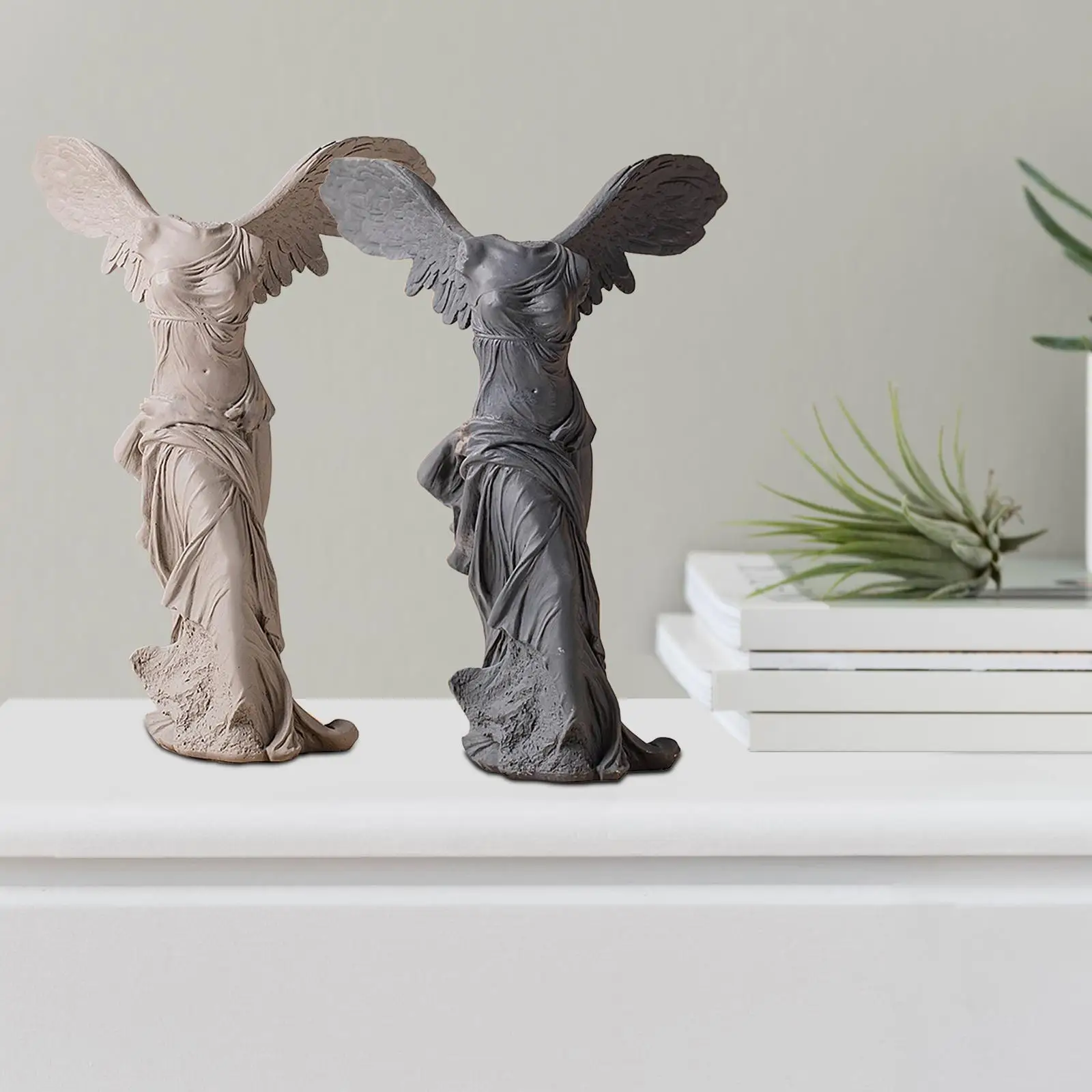 Winged Victory of Samothrace Statue Sculpture Greek Goddess Figure Victoria Figurines Present for Office Home Decoration